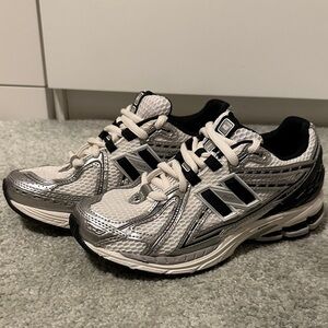 New Balance 1906R - Silver and Black Athletic Sneakers